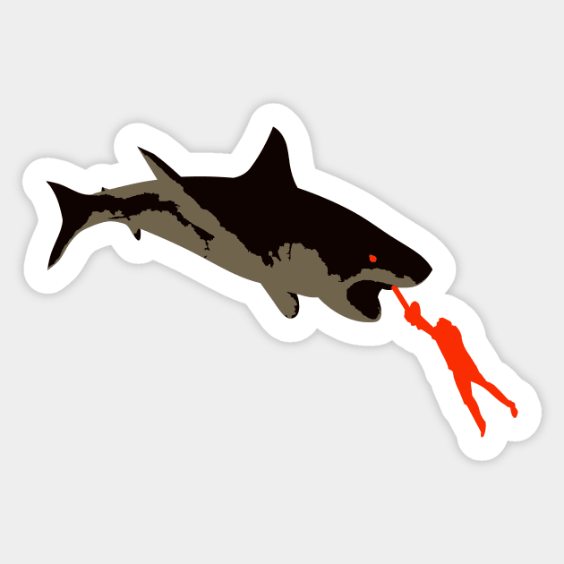 Sharknado Sticker by Ednathum